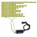 Gxywady Motorcycle Ignition Coil Replacement For Honda Twin Cb350 Cb450 Cb500 30501-292-672 Cl350 Cl450 30500-312-007 1968-1976