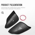 2pcs Car Side Mirror Cover For Subaru Wrx Vb Sti S4 2022 2023 Genuine Carbon Fiber Wing Rearview Cap Dry