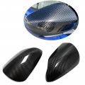 2pcs Car Side Mirror Cover For Subaru Wrx Vb Sti S4 2022 2023 Genuine Carbon Fiber Wing Rearview Cap Dry