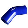 Upgr8 Universal 4-ply High Performance 45 Degree Elbow Coupler Silicone Hose 2 36 60mm Blue 