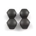Genuine Wheel Lug Bolt Cap Grey 4pcs 321601173az37