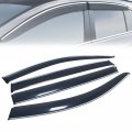 4 Piece Window Visor Vent For Acura Mdx Door 2014 2015 2016 2017 2018 2019 2020 2021 Smoke Deflectors Sun Rain Guard With 