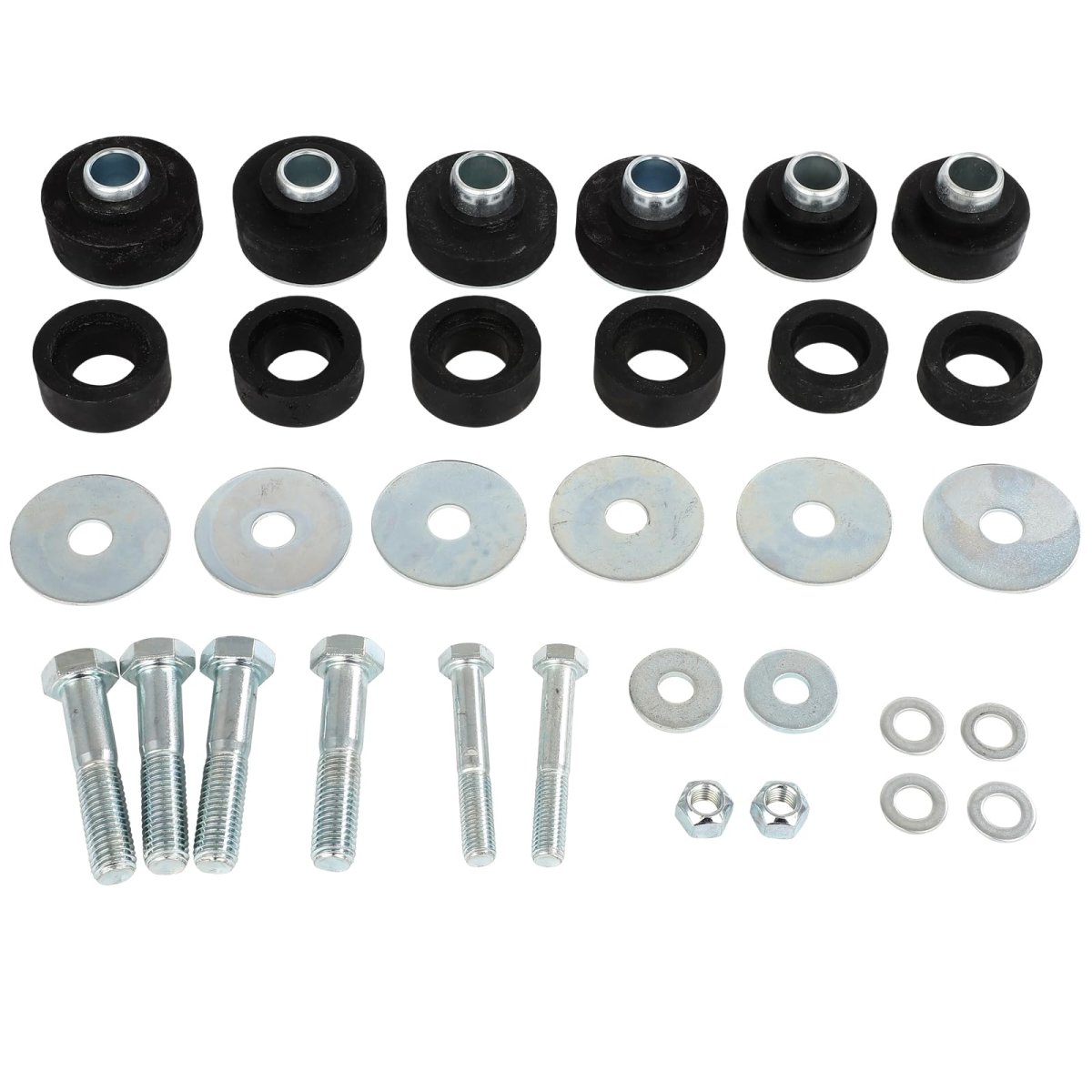 Leaf Spring Kit For Chevy Camaro Firebird Subframe 1967 To 1972 Adjustable Bushing With Hardware Bolts And Washers Direct Fit