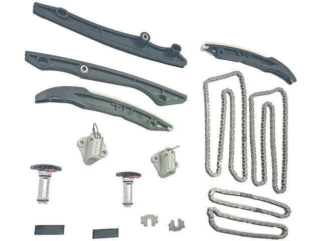 Timing Chain Kit 12 Piece For018 2020 Ford F 150 0l V8 Vin 5 Dohc Includes 4 Chains Tensioners 2 Arms And 2 Guides