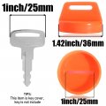 Soajee Ignition Key Cover Compatible With Kawasaki Atv Bayou 220 300 400 Klf220 Klf250 Klf300 Klf400 Kvf650 Kvf750 Kef300