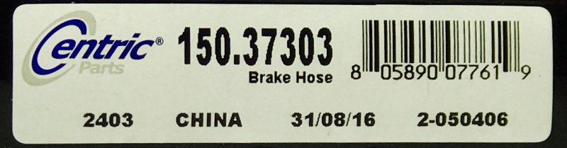 Centric 150 37303 Rear Brake Hose