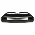 Ecotric Upper Lower Grill Compatible With 2017 2018 2019 Toyota Corolla Le Xle 53112-02730 53111-02b00 5311102b00 5311202730