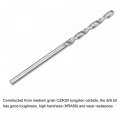 Uxcell Solid Carbide Drill Bits 2mm C2 K20 Tungsten Jobber Straight Shank Drilling Tool For Stainless Steel Aluminum Iron Metal