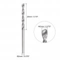 Uxcell Solid Carbide Drill Bits 2mm C2 K20 Tungsten Jobber Straight Shank Drilling Tool For Stainless Steel Aluminum Iron Metal