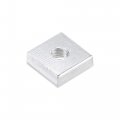 Uxcell Square Nuts M5x11mmx4mm Zinc-plated Metric Coarse Thread Assortment Kit 100 Pcs
