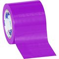 Aviditi T94363pkp Heavy Duty Solid Vinyl Safety Tape 36 Yds Length X 4 Width 6 Mil Thick Purple Case Of 3 