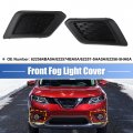 Uxcell 1 Pair Fog Light Grille Cover Trim Lamp No 622564ba0a 622574ba0a For Nissan Rogue 2014-2016