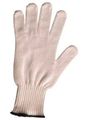 Y5858s Cut Resistant Gloves Small White Ambidextrous Lycra And Fiber Ultra Light Weight With Spectra Knit Wrist Waterproof 