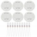 Ocpty 10pcs X27 589 Instrument Cluster Gauge Stepper Motor Kit With 6pcs T5 Led Light Bulbs Fit For Gm Toyota Hondad Chrysler