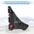 X Autohaux Front Right Bumper Bracket Retainer Spacer Mounting Support For Toyota Tundra 2014-2021 No 521150c110 Plastic Black