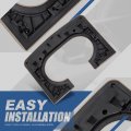 Auto Dynasty Front Center Console Cup Holder Trim Pad Compatible With Ford F-150 40 20 Bench Seats 04-14 Medium Parchment