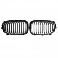 Topteng 2pcs Front Bumper Kidney Grill Grille For Bmw 1-series F20 F21 3-door 2012-2014 Pre Facelift Models Only 551137239021