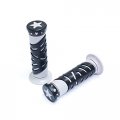 Krator Xh4075-1g Gray Hand Grip Aqua Jet Ski Watercraft Polaris Seadoo Gel Grips Grey Rubber Star Handgrips 