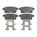 Rear Disc Brake Pads For Mazda Cx-7 2007 2008 2009 2010 2011 2012 Ceramic Friction Material Low Dust Included Shims 