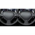 Nvcnx Real Carbon Fiber Steering Wheel Kit Soft Sticker Car Interior Accessories For Infiniti G37 2008-2013 For G35 2007-2008