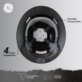 Ge Hard Hat Full Brim Padded Sweatband 4-point Ratchet Suspension Ansi Z89 1-2014 Safety Hats For Men Impact Resistant