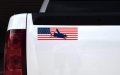 Stickertalk Usa Flag Cowboy Vinyl Sticker 10 Inches By 3