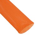 Expandable Sleeving 2-inch 25ft Cable Sleeve Orange