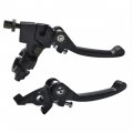 Tdpromoto 22mm Folding Clutch Brake Lever For Dirt Bike Apollo Ssr 70 110 125 Black 