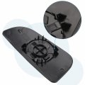 Passenger Side Lower Mirror Glass Compatible With 2009-2020 Dodge Ram 1500 2500 3500 4500 5500 Towings Right View Pass Convex