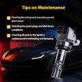 Ocpty Set Of 1 Ignition Coil Compatible With Oe Uf672 C1823 Fit For Buick Gmc Honda Cadillac Chevy 2005-2016
