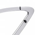 Hecasa 2pcs Headlight Bezel Compatible With 2002-2018 Freightliner Business Class M2 106 112 Headlamp Trim Cover Replacement