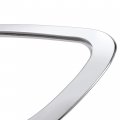 Hecasa 2pcs Headlight Bezel Compatible With 2002-2018 Freightliner Business Class M2 106 112 Headlamp Trim Cover Replacement