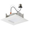 Satco S11820r1 6 7 Watt Downlight Retrofit Cct Selectable Dimmable 2700k-5000k Warm White To Natural Light 600 Lumens E26 