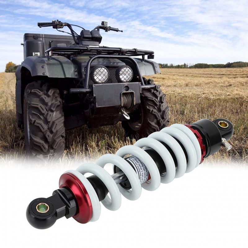 Rear Shock Damper Suspension For Ssr Pit Bike Dirt Quad Atv Aluminum Alloy 290mm Spring White And Black
