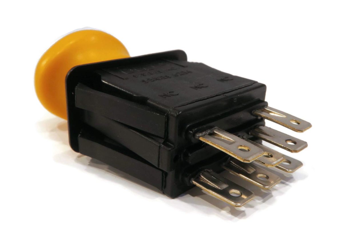 Electric Deck Pto Switch For 2015 Ryobi Tractor 14a7a3zq099 Riding Lawnmower 2 Positions 7 Terminals