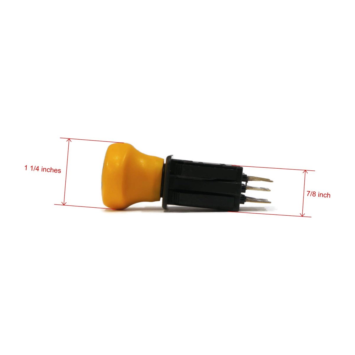 Electric Deck Pto Switch For 2015 Ryobi Tractor 14a7a3zq099 Riding Lawnmower 2 Positions 7 Terminals
