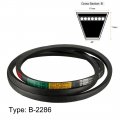 Uxcell B-2286 B90 Drive V-belt Inner Girth 90-inch Industrial Power Rubber Transmission Belt