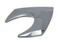 Aquaman Chrome Metal Auto Emblem Universal Fit Weatherproof