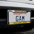 William Mary School Logo Full Size Standard License Plate Metal Frame