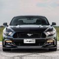 Ipick Image Made For Ford Mustang Script 3d Logo 12 X 4 25 European Look Chrome Half-size Stainless Steel License Plate