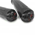 Httmt Mt080-25-bk Black Skull Style Hand Grips 1 Inch Handlebar Compatible With H-d Xl 883 Hugger Sportster Cruiser