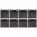 Niche Brake Pad Set For Suzuki Gsxr750 Sv650 Tl1000r Rf600r Katana 600 V650s Bandit Gs500f Rear Semi-metallic 4 Pack