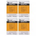 Niche Brake Pad Set For Suzuki Gsxr750 Sv650 Tl1000r Rf600r Katana 600 V650s Bandit Gs500f Rear Semi-metallic 4 Pack
