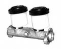 Mc39438 Professional Grade Brake Master Cylinder Single Bore Dual Hydraulic Channel Metal Construction Machined Finish 