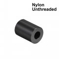 Uxcell Nylon Round Spacer Washer 3 2mm Id 7mm Od 8mm Height For M3 Screws Black 100pcs