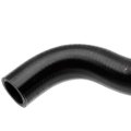 Molded Engine Coolant Radiator Hose For Honda Civic 2002 2003 2004 2005 Reinforced Rubber Black 10 5 In Centerline Length 