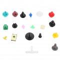 Fydun Bumper Fastener Rivet Clips Assorted Plastic Car Door Trim Clip Retainer Push Pin Kit 500pcs 30 Sizes