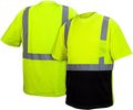 Pyramex Safety Rts2110bl Hi-vis Shirt With Moisture Wicking Mesh Large Lime 