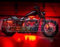 Ledglow 10pc Advanced Red Led Motorcycle Accent Neon Underglow Lighting Kit 4 Patterns Brightness Levels 6 Flexible Light
