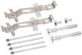 H5850a Professional Grade Disc Brake Caliper Hardware Kit Silver Metal Rear Position One Size 